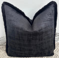 Load image into Gallery viewer, The Black Dolce Fringed In Black - Style No. 134
