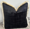 Load image into Gallery viewer, The Black Dolce Fringed In Ivory - Style No. 134
