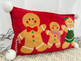 Load image into Gallery viewer, The Luxury Gingerbread Christmas Cushion
