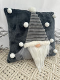 Load image into Gallery viewer, The Grey Luxury Gonk Christmas Cushion
