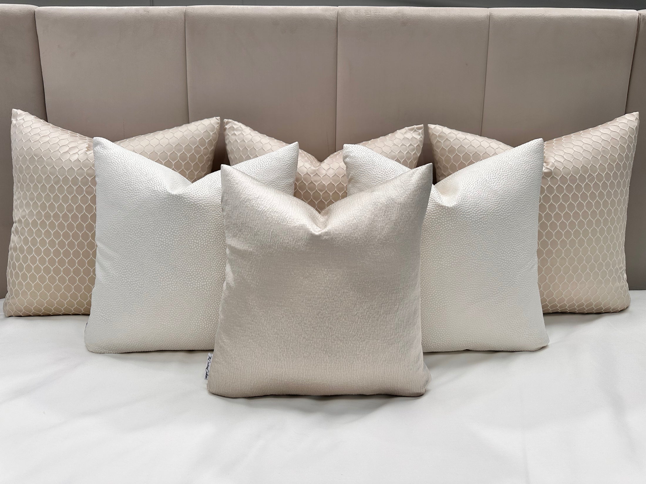 The Champagne Amiri Cushion Set