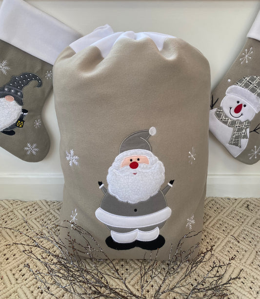 The Luxury Personalised Christmas Santa Sack