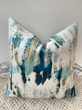 Load image into Gallery viewer, PRE-ORDER FABRIC ONLY - The Peacock Teal Velvet - Style No. 10
