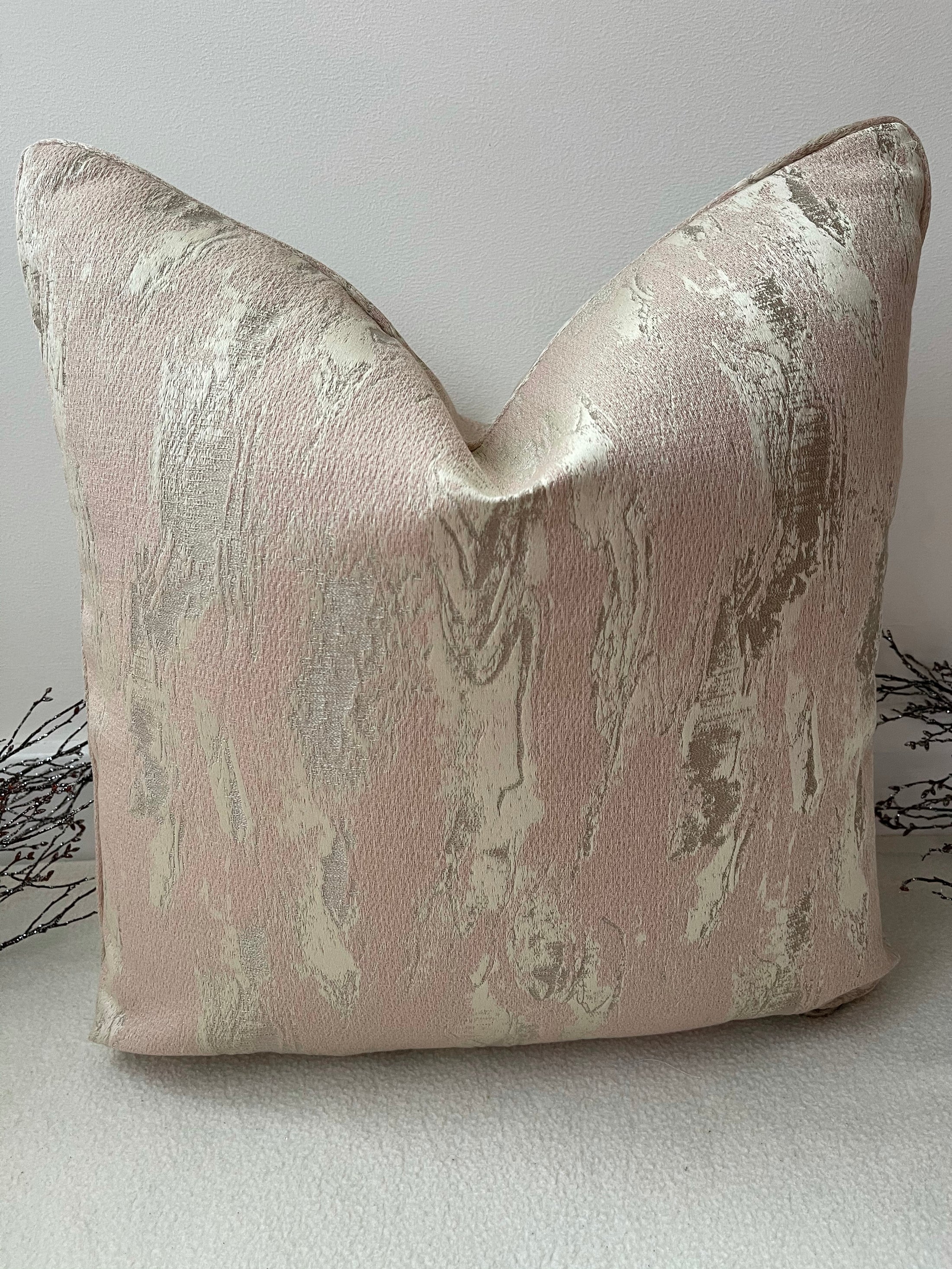 The Pink & Gold Zanella - 13" x 13"