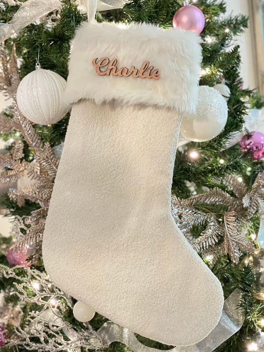 The Luxury Personalised Christmas Stocking